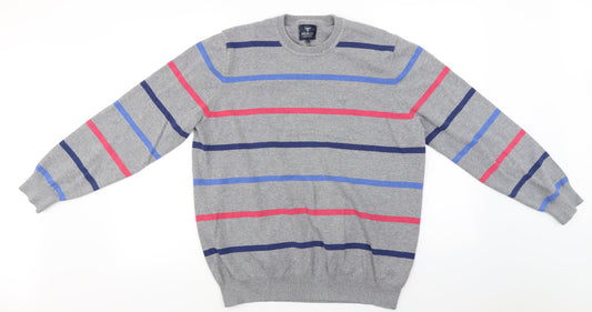 Morley  Mens Grey   Pullover Jumper Size L