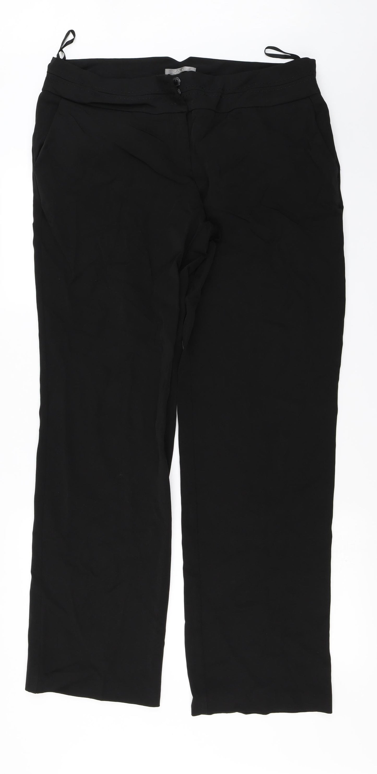 south  Womens Black   Trousers  Size 36 in L30 in