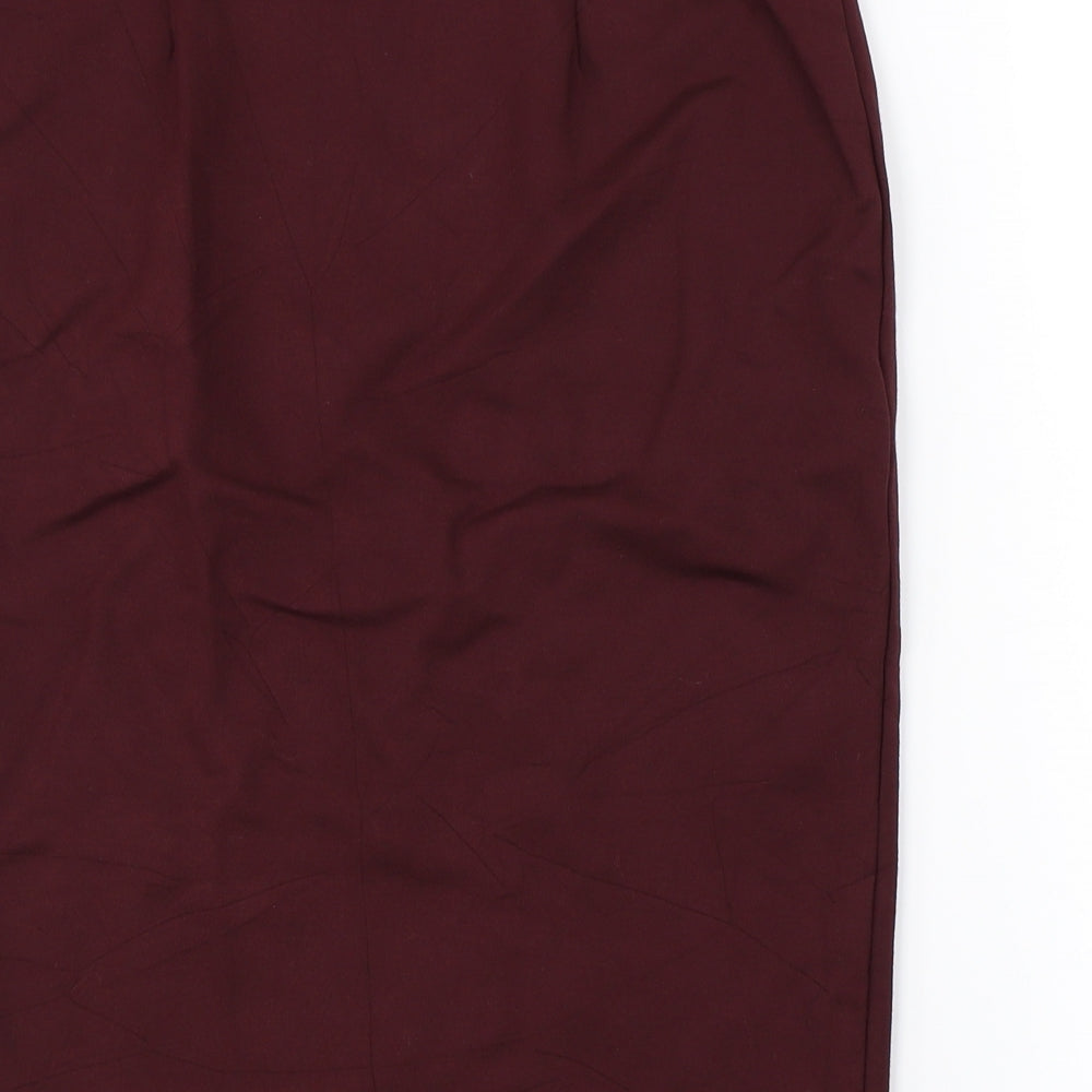 Marks and Spencer  Womens Purple   A-Line Skirt Size 10