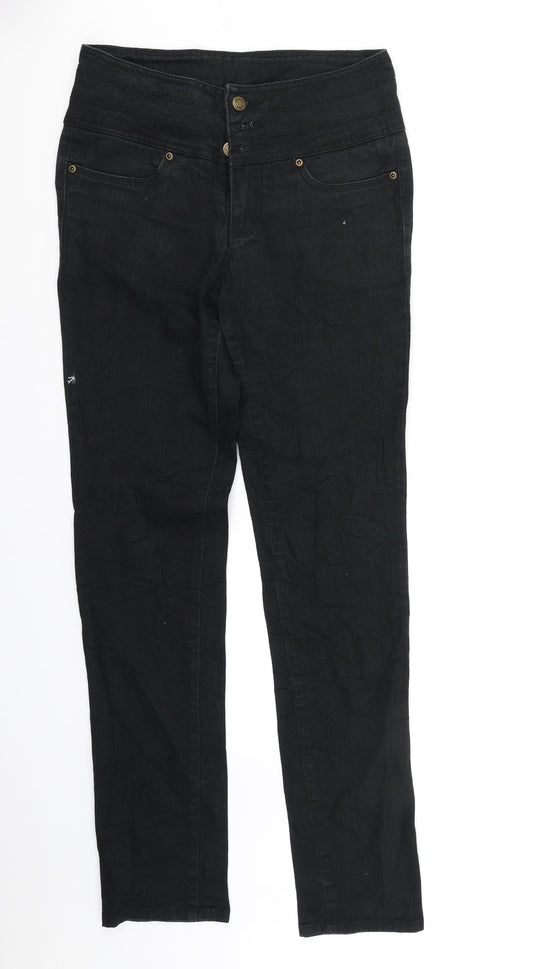 John Banner Womens Black   Straight Jeans Size L L35 in