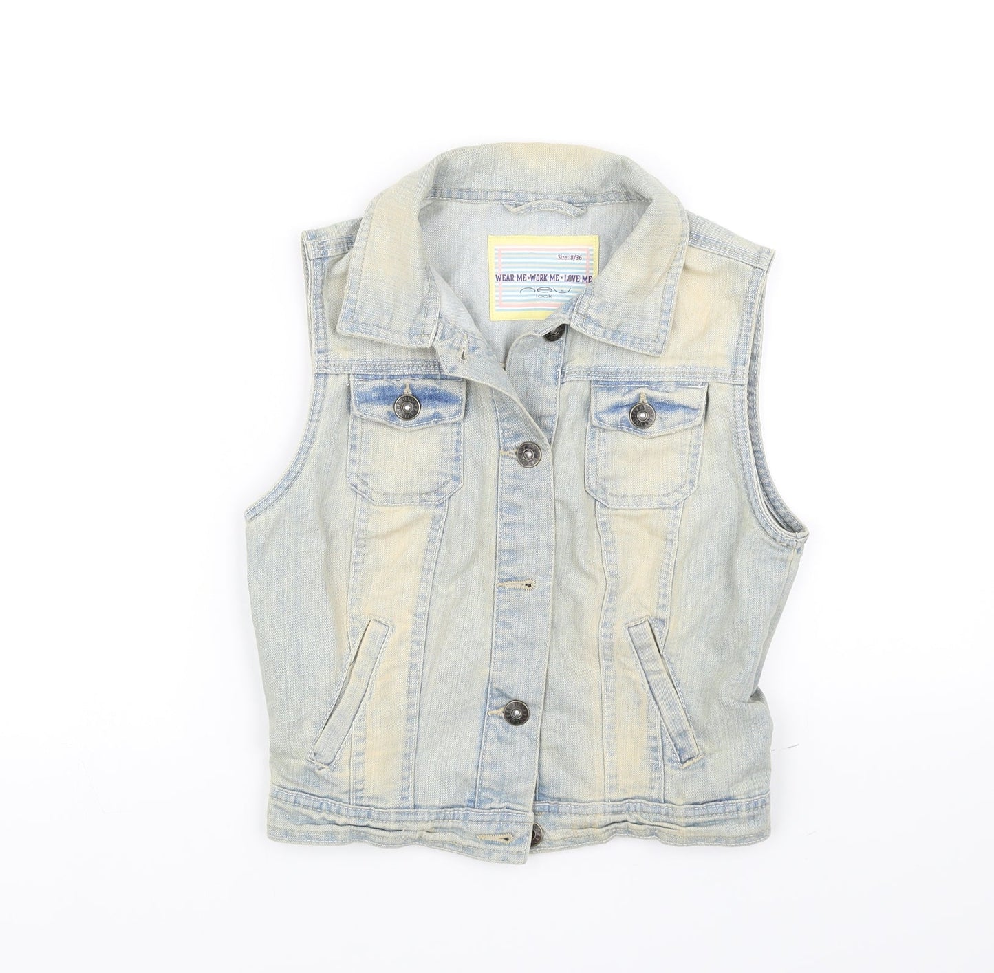 New Look Womens Blue   Jacket  Size 8