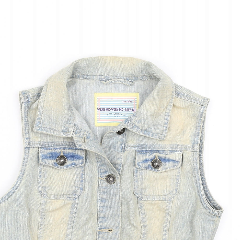 New Look Womens Blue   Jacket  Size 8