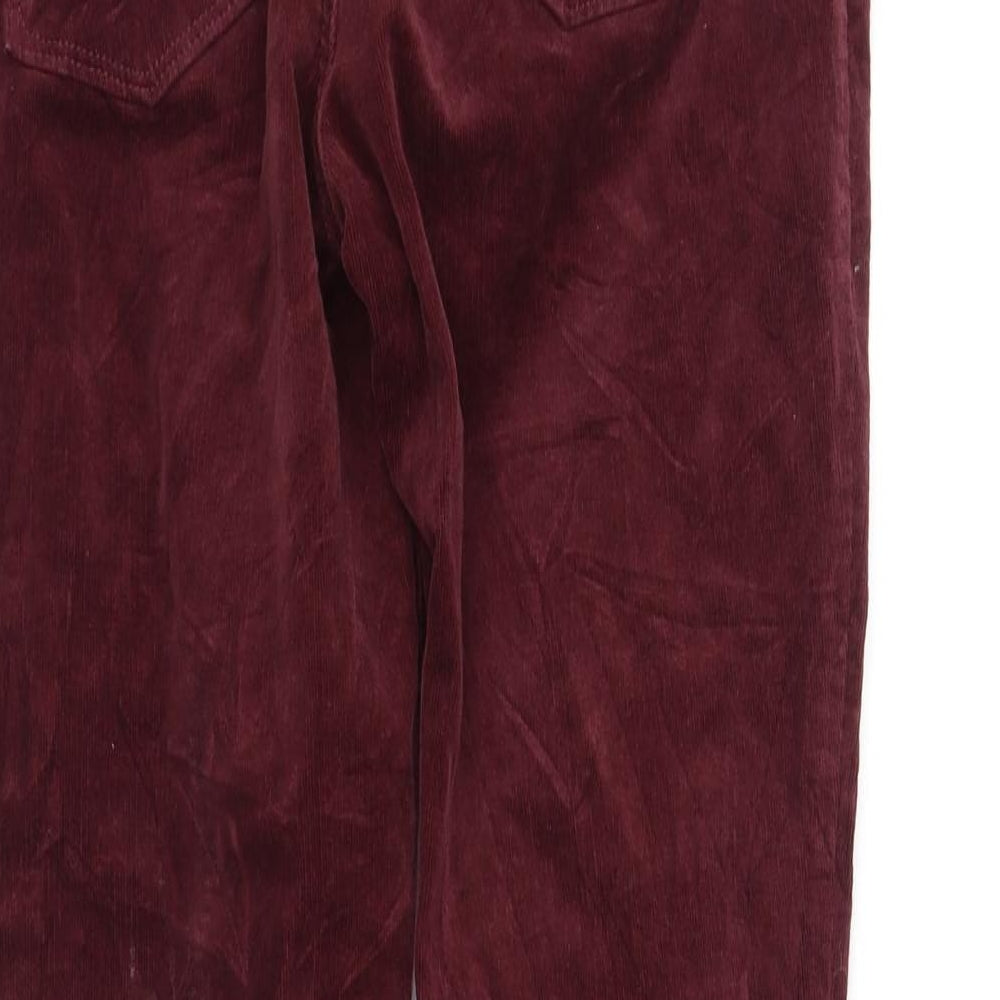 LOFT Womens Purple   Trousers  Size M L30 in