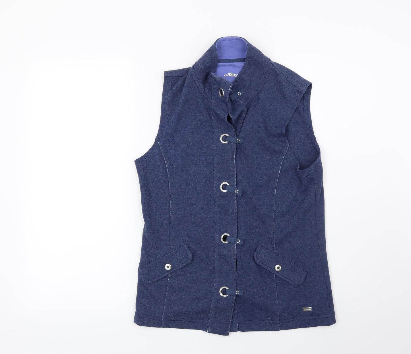 DASH Womens Blue   Gilet Jacket Size 10