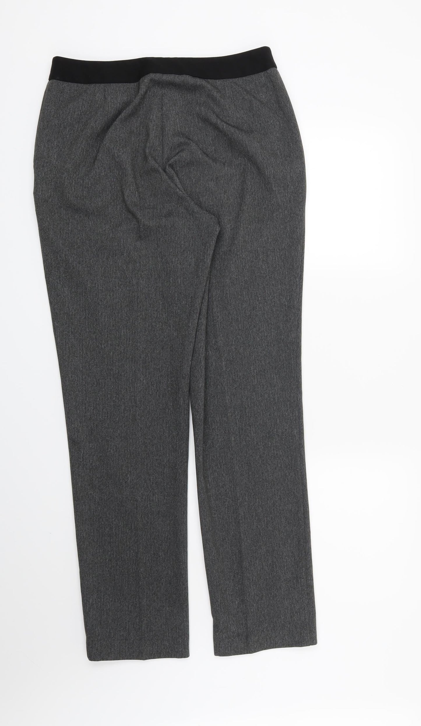 Papaya Womens Grey   Trousers  Size 10 L30 in