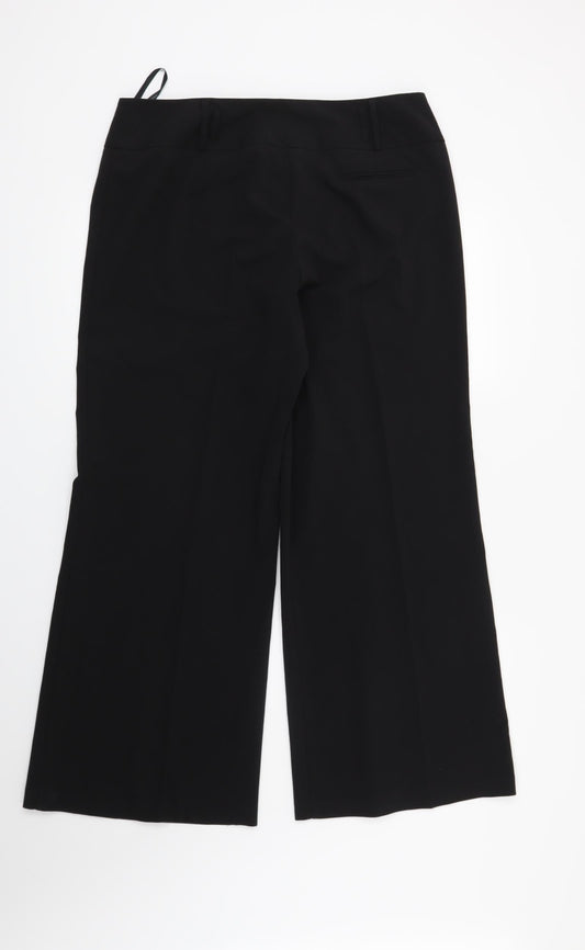 Dorothy Perkins Womens Black   Trousers  Size 14 L29 in