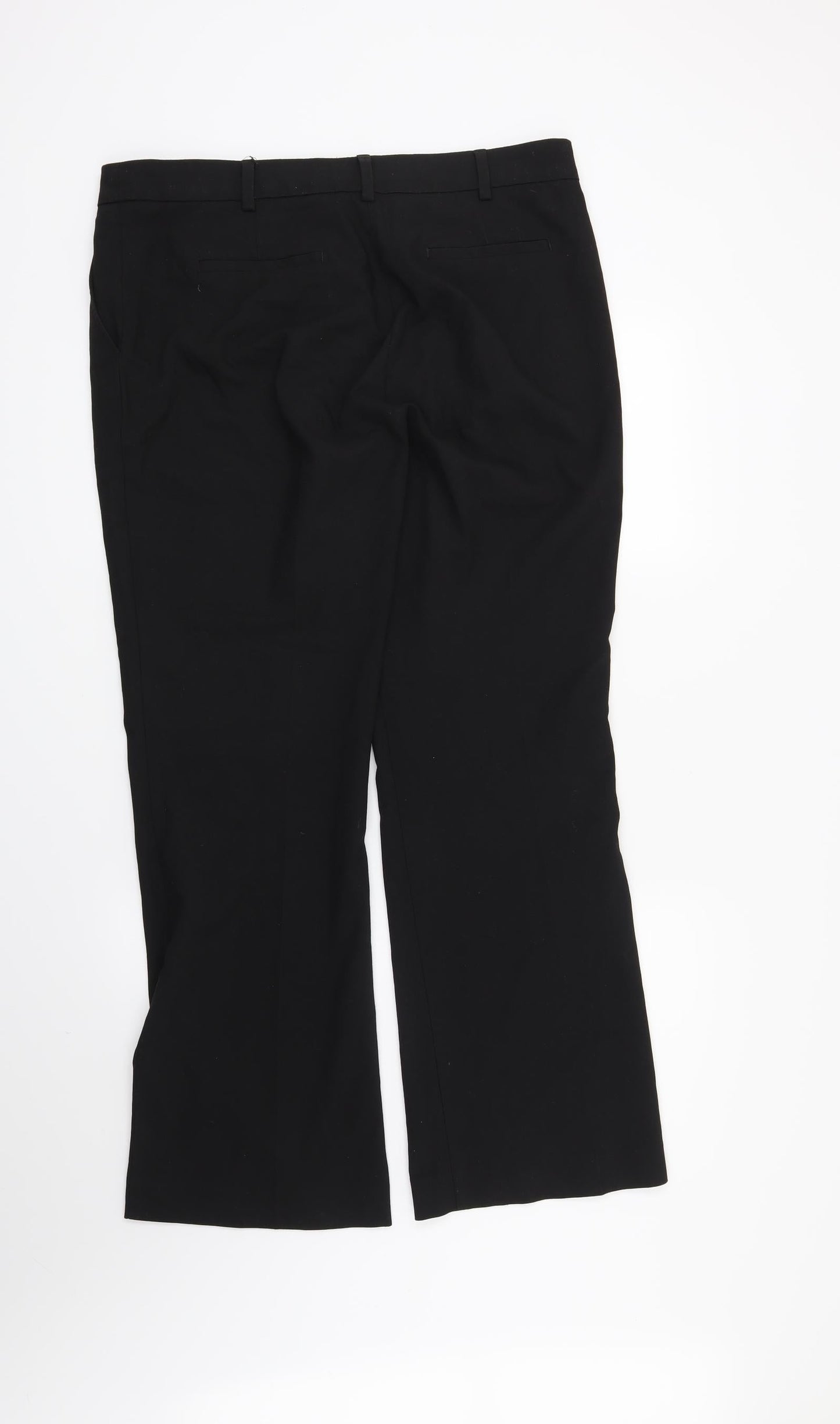 NEXT Womens Black   Trousers  Size 14 L30 in