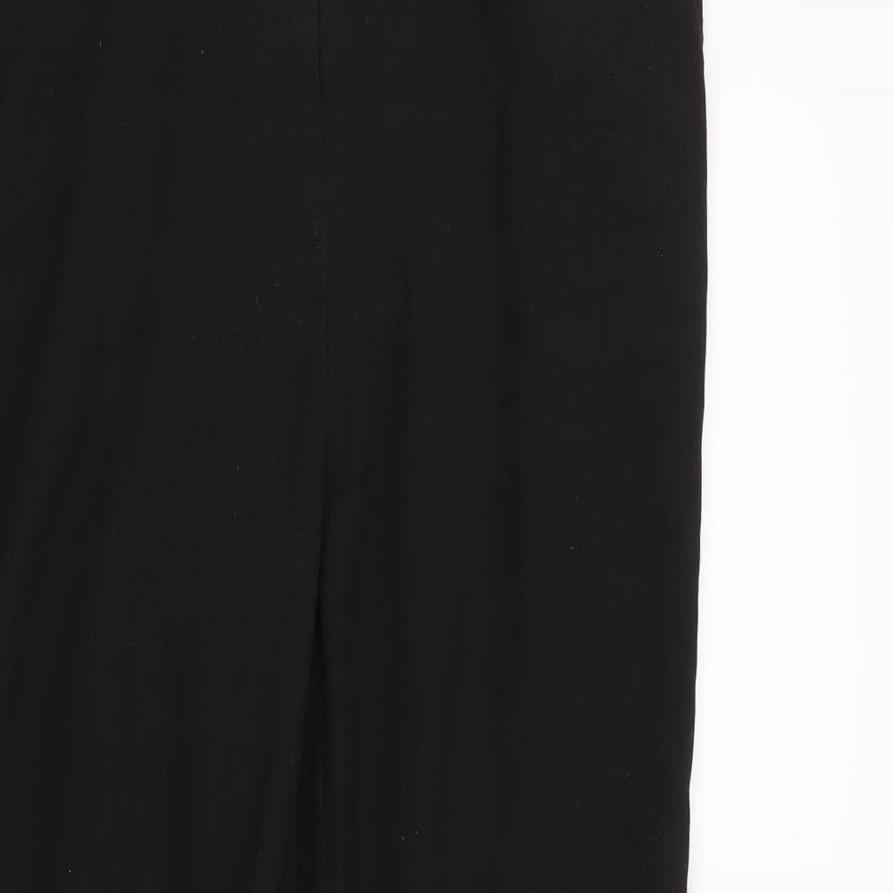 NEXT Womens Black   Trousers  Size 14 L30 in