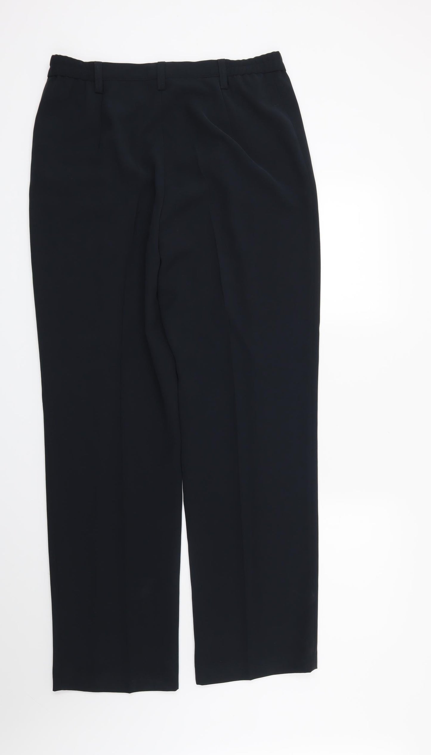 Preworn Womens Blue   Trousers  Size 16 L32 in