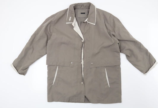Janique Womens Green   Jacket  Size XL
