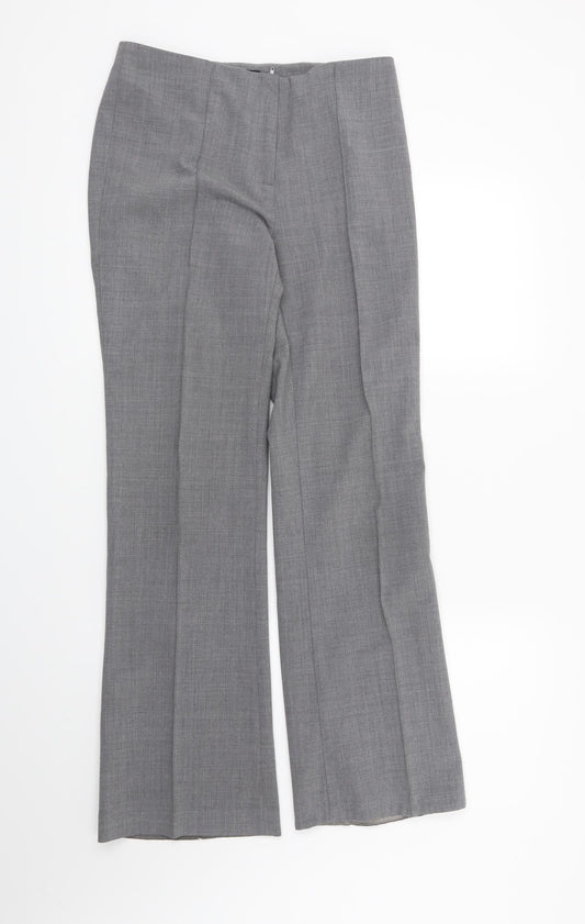 Preworn Womens Grey   Trousers  Size 10 L31 in