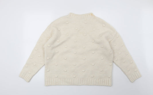 NEXT Womens Beige   Pullover Jumper Size M