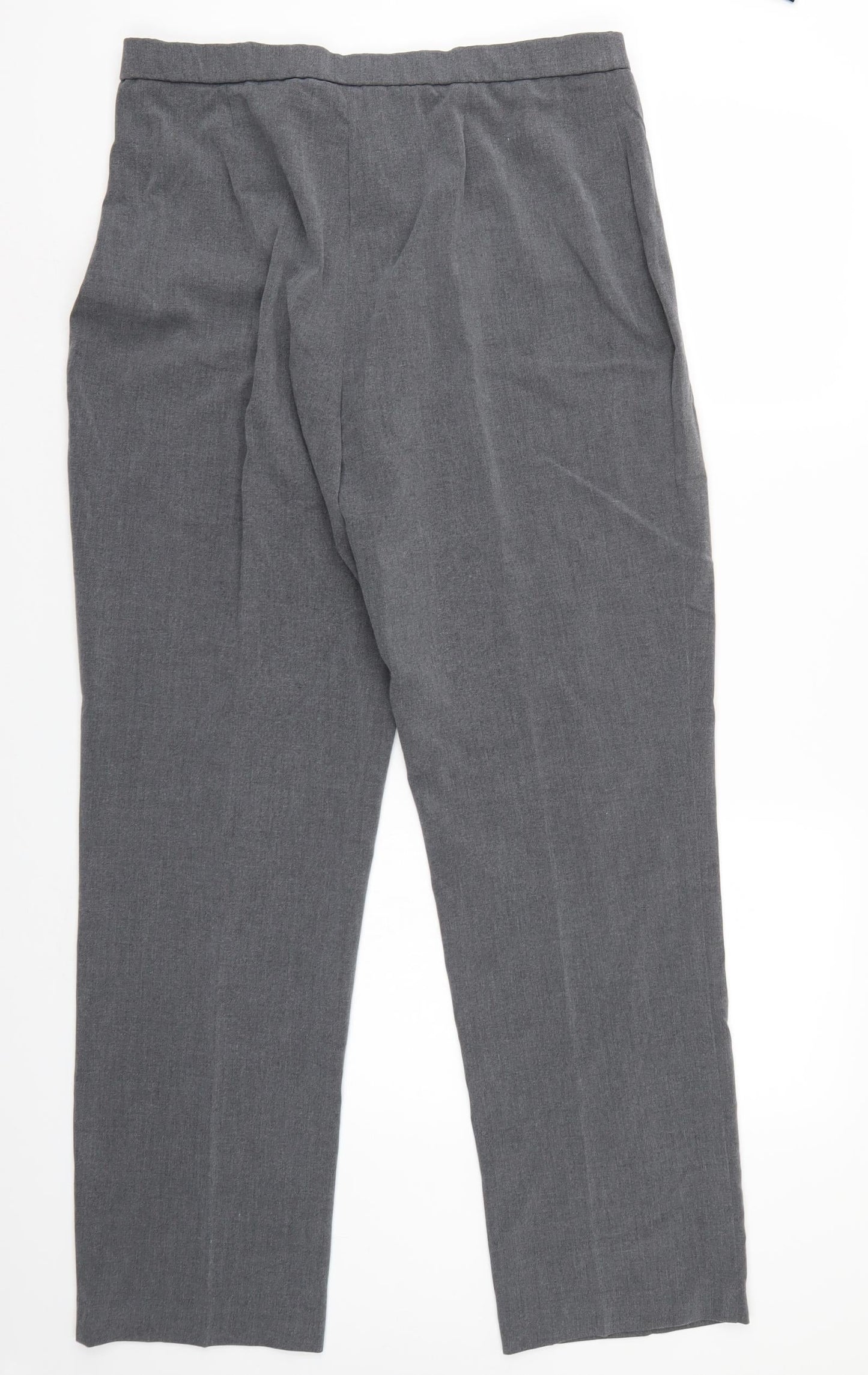 magi Womens Grey   Trousers  Size 16 L31 in
