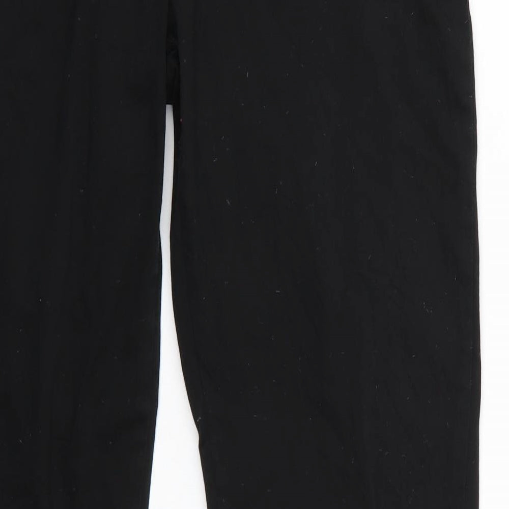 Fusion Womens Black   Trousers  Size 12 L26 in