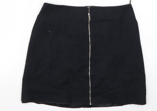 Oasis Womens Blue   A-Line Skirt Size 12
