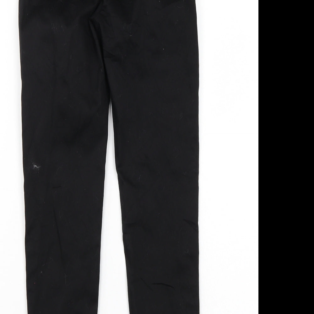 H&M Womens Black   Trousers  Size 4 L29 in