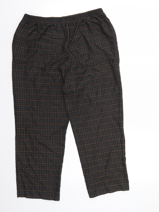 Marks and Spencer Womens Grey   Trousers  Size 14 L23 in