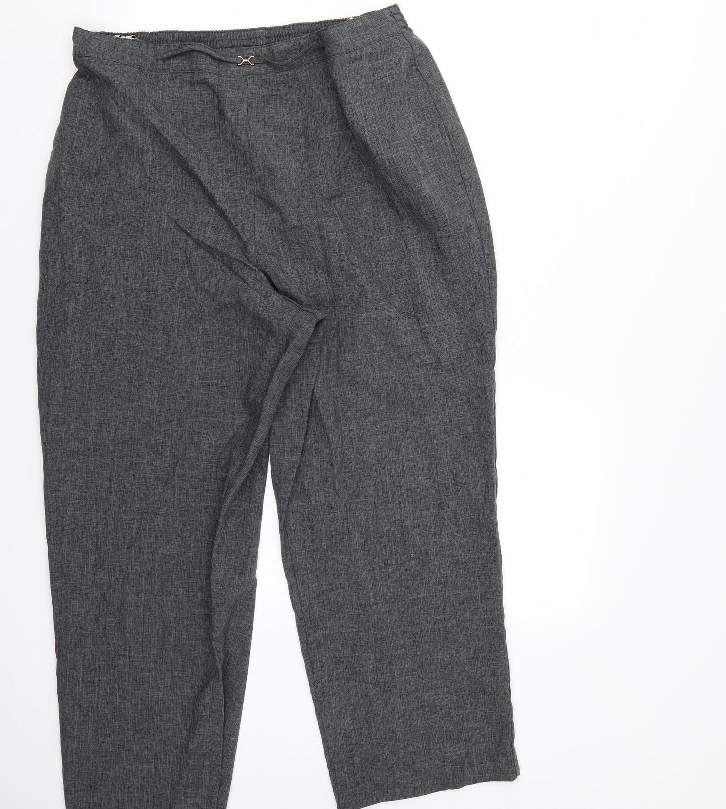 BHS Womens Grey   Trousers  Size 16 L26 in