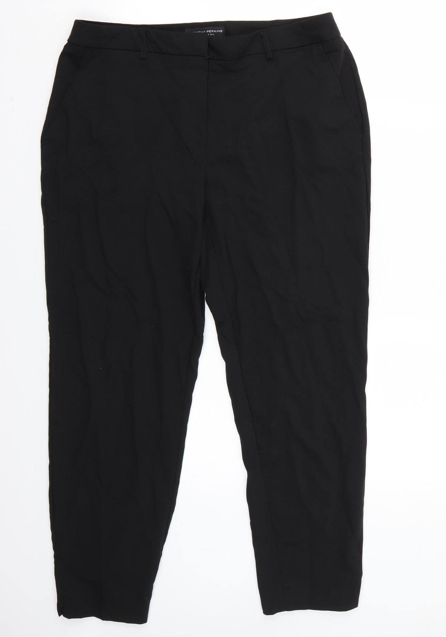 Dorothy Perkins Womens Black   Trousers  Size 12 L26 in