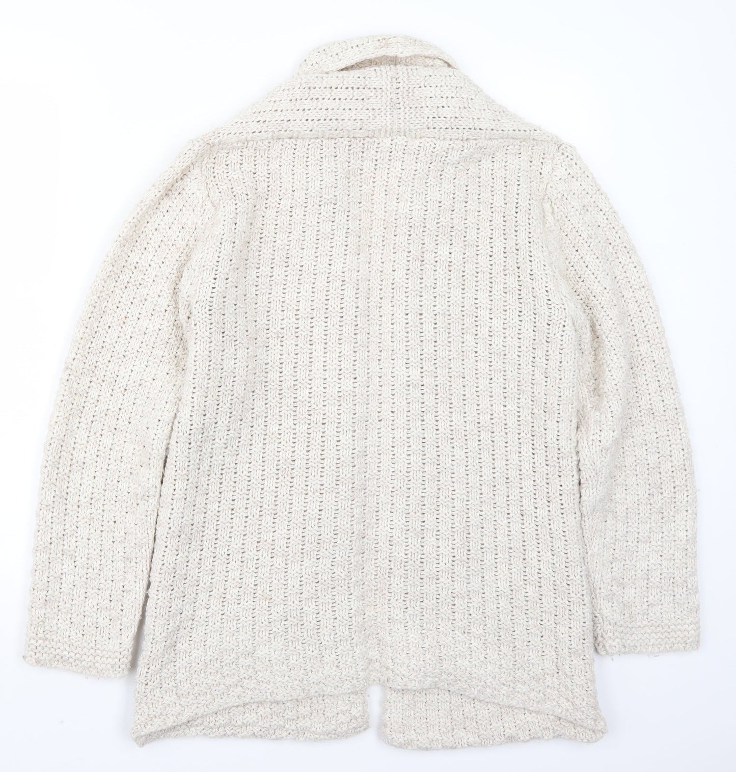 Pullover Womens Ivory   Cardigan Jumper Size L