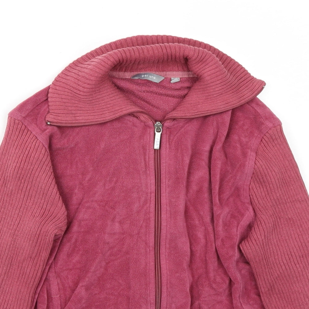 Per Una Womens Pink   Jacket Coat Size L