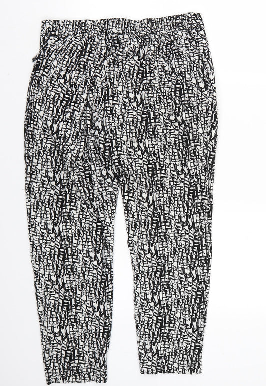 Wallis Womens White   Trousers  Size 12 L26 in