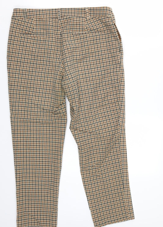 Cortefiel Womens Brown   Trousers  Size M L26 in