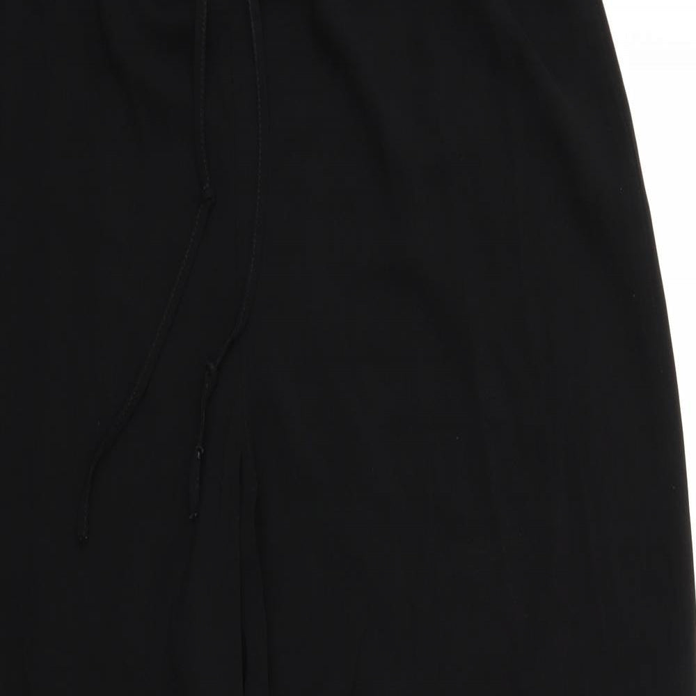 essence Womens Black   Trousers  Size 18 L27 in