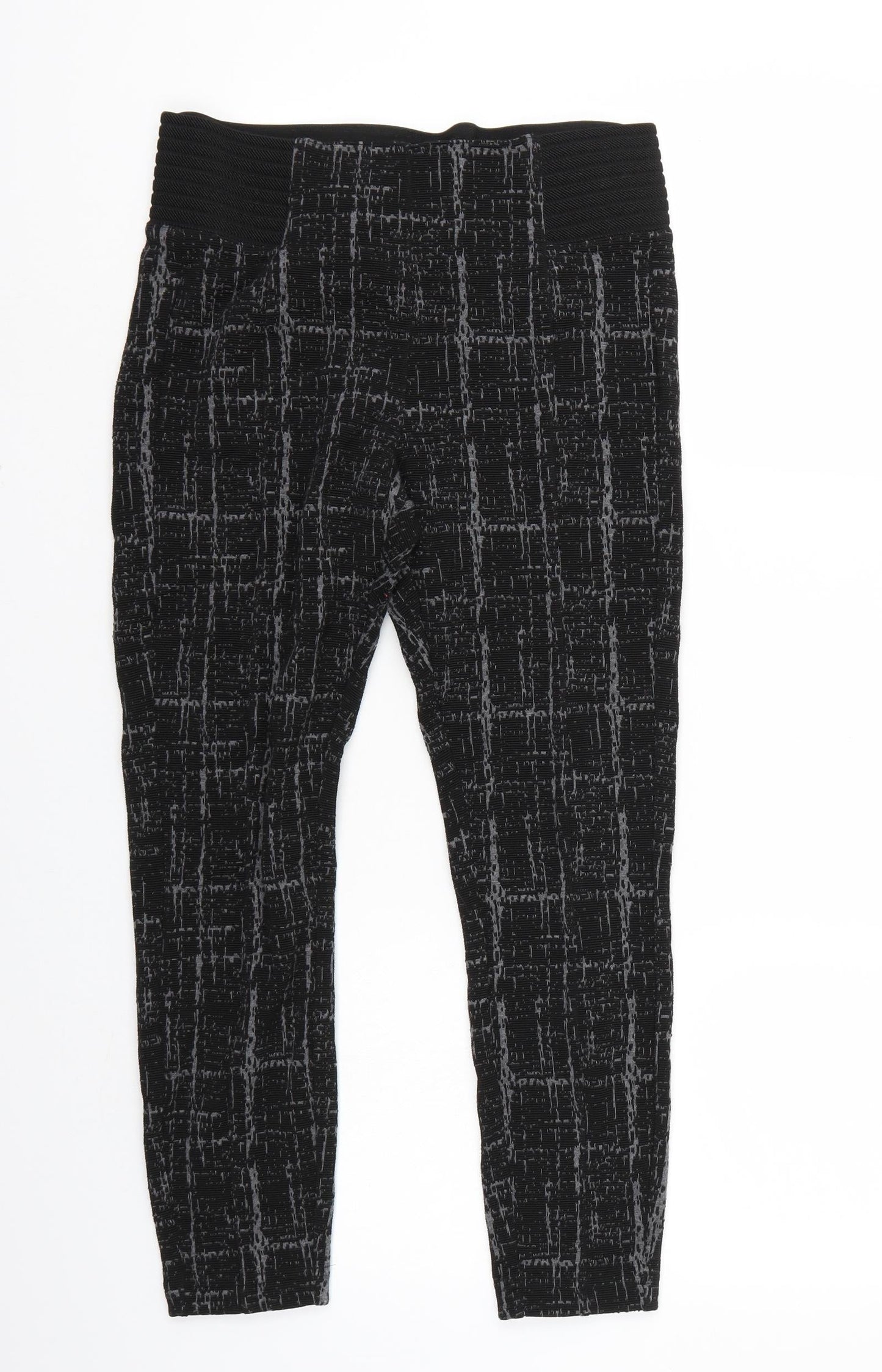 NEXT Womens Black   Trousers  Size 12 L23 in