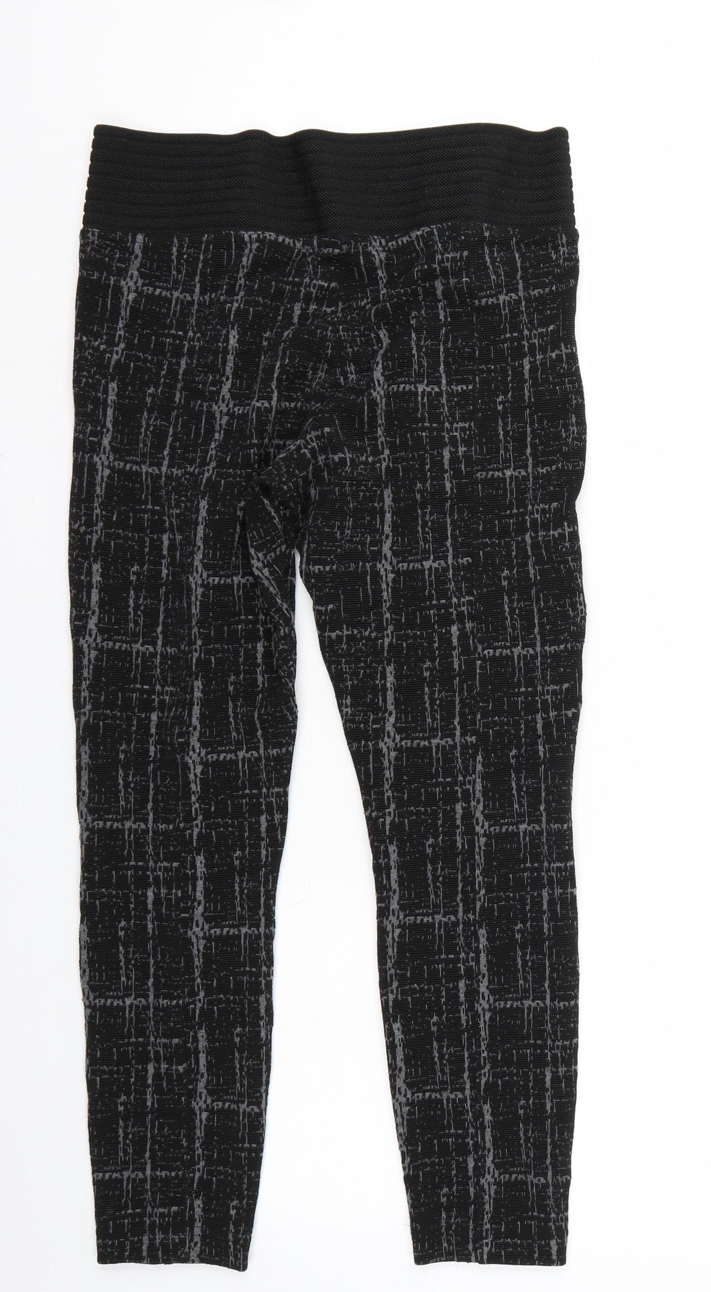 NEXT Womens Black   Trousers  Size 12 L23 in