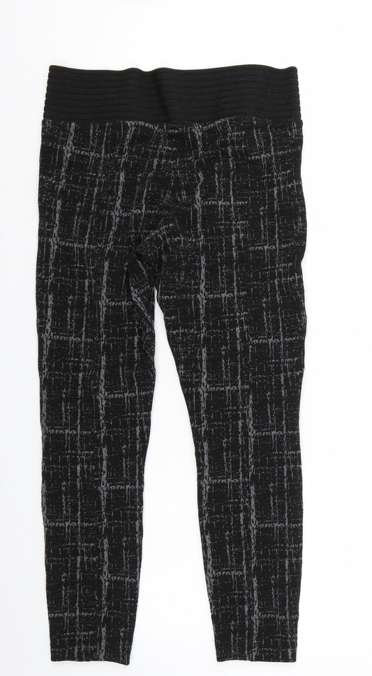 NEXT Womens Black   Trousers  Size 12 L23 in