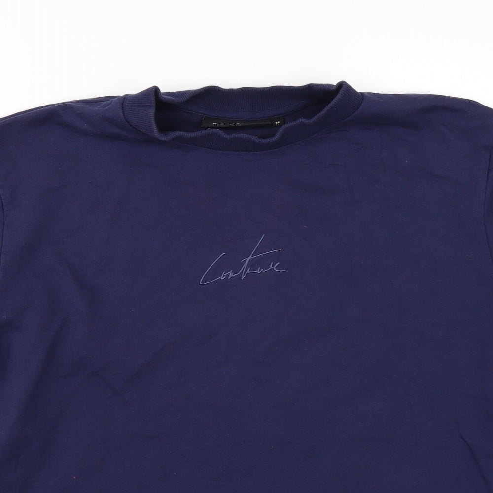 CULTURE Womens Blue   Basic T-Shirt Size M