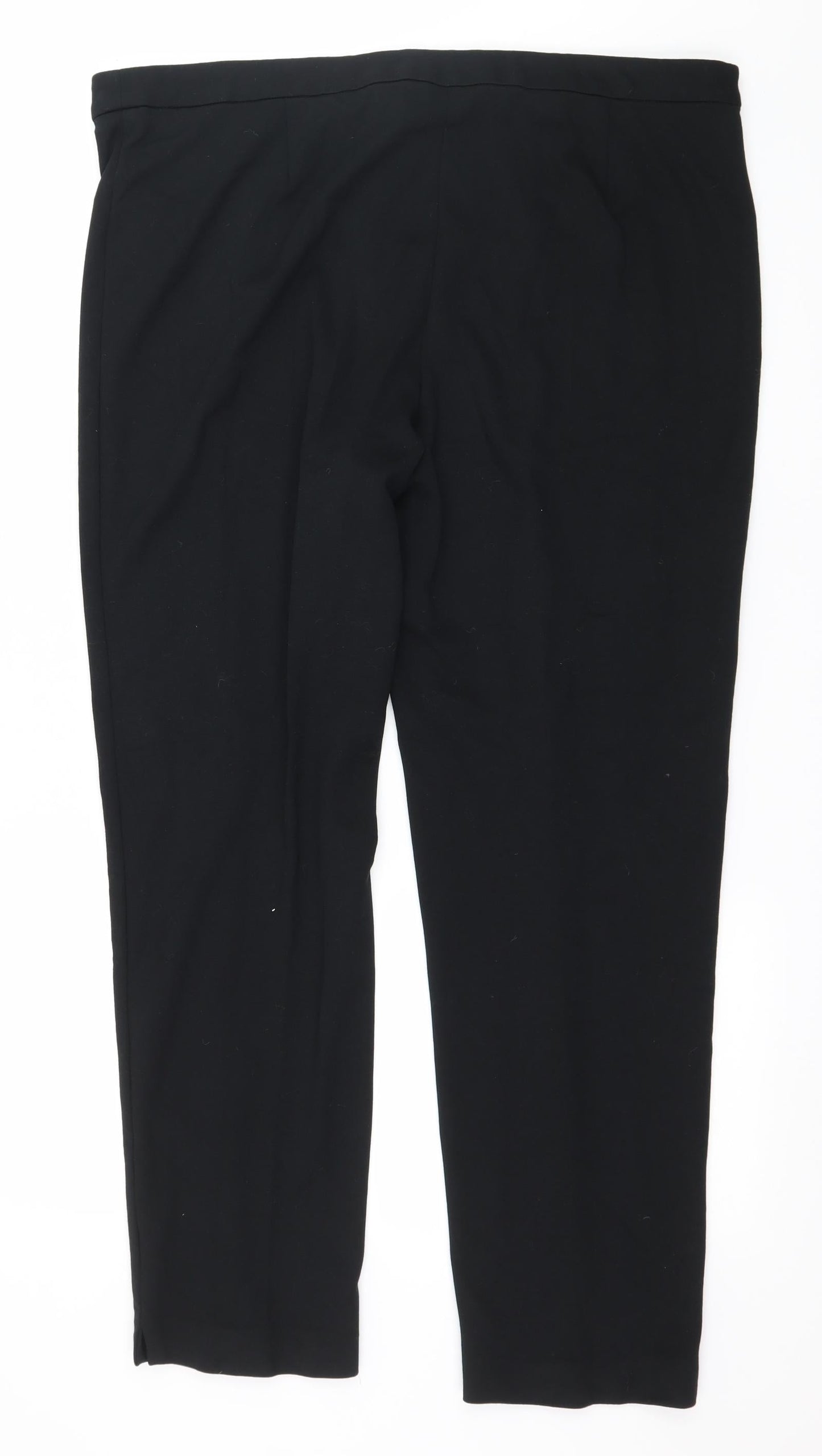 Marks and Spencer Womens Black   Trousers  Size 18 L29 in