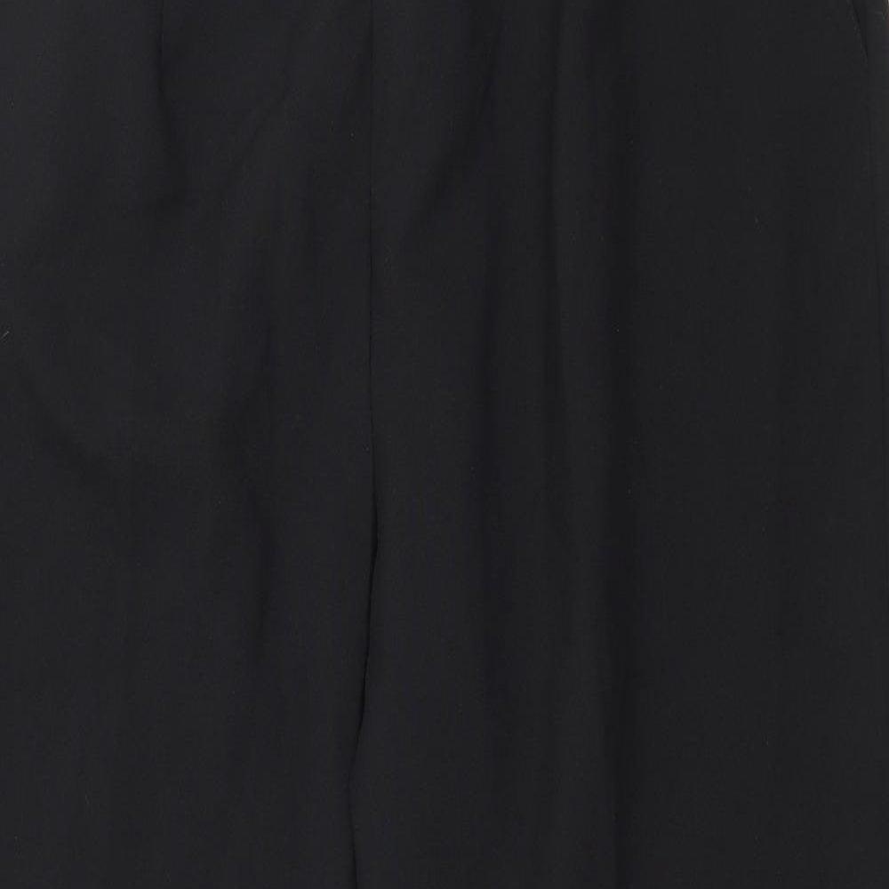 Preworn Womens Black   Trousers  Size 18 L26 in
