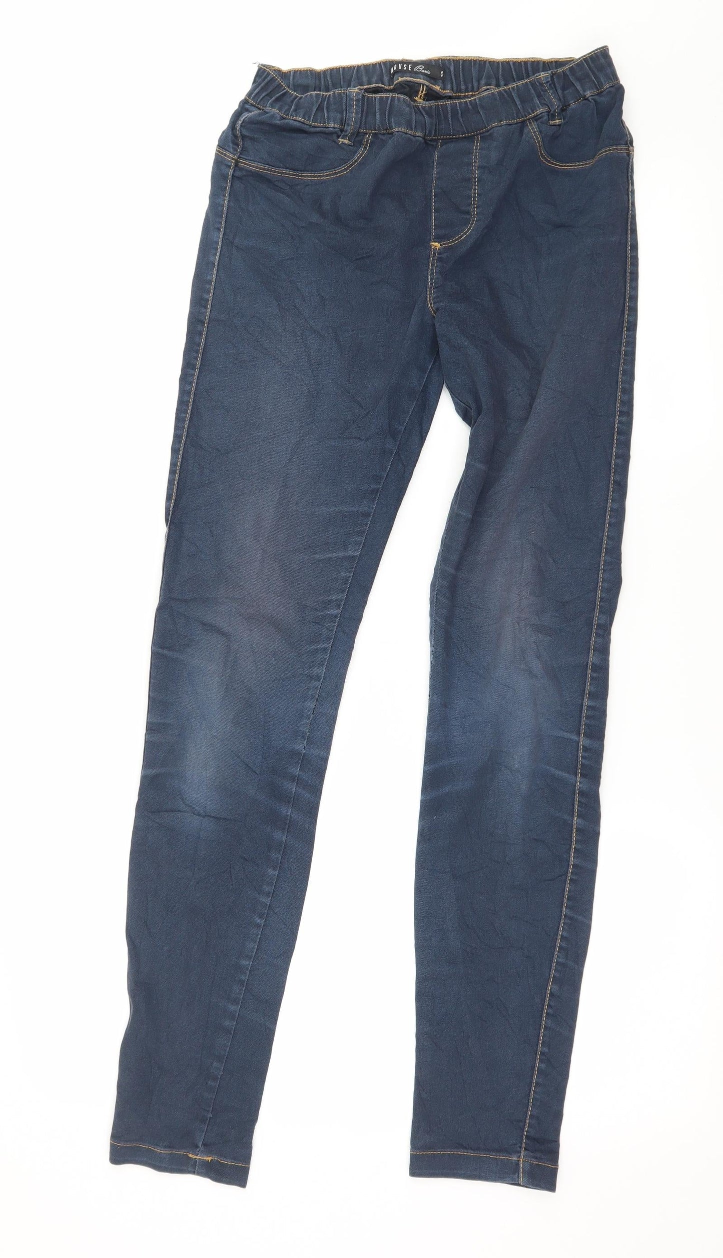 House Basic Womens Blue  Denim Jegging Jeans Size S L30 in