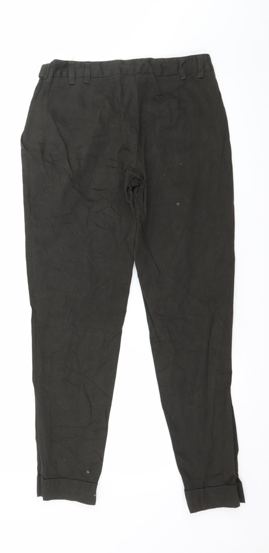 New Look Womens Green   Trousers  Size 8 L27 in