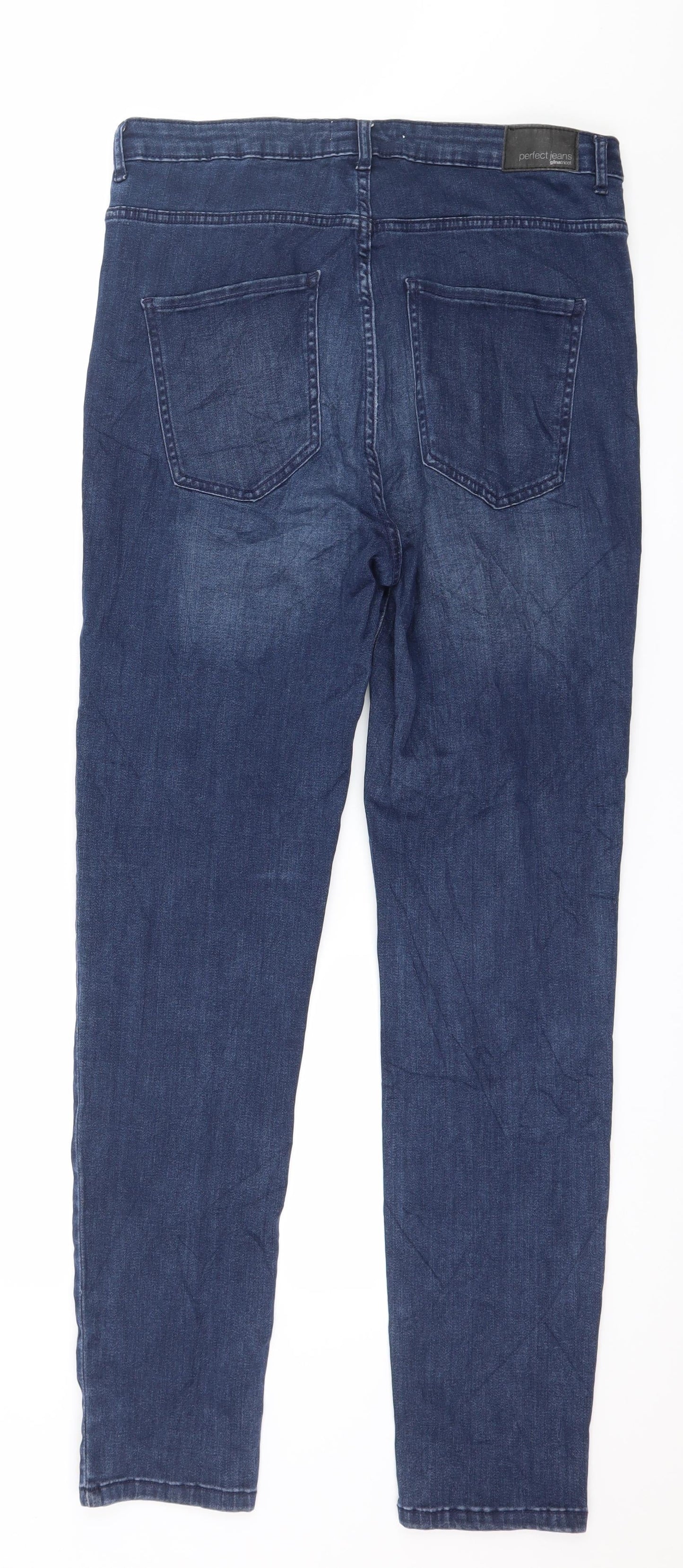 Gina Tricot Womens Blue  Denim Skinny Jeans Size XL L30 in