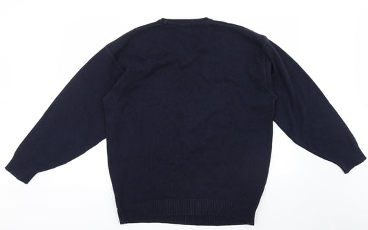 Streamline Mens Blue   Pullover Jumper Size L