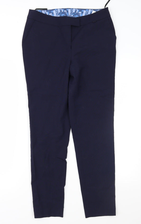 Preworn Womens Blue    Trousers Size 12 L28 in