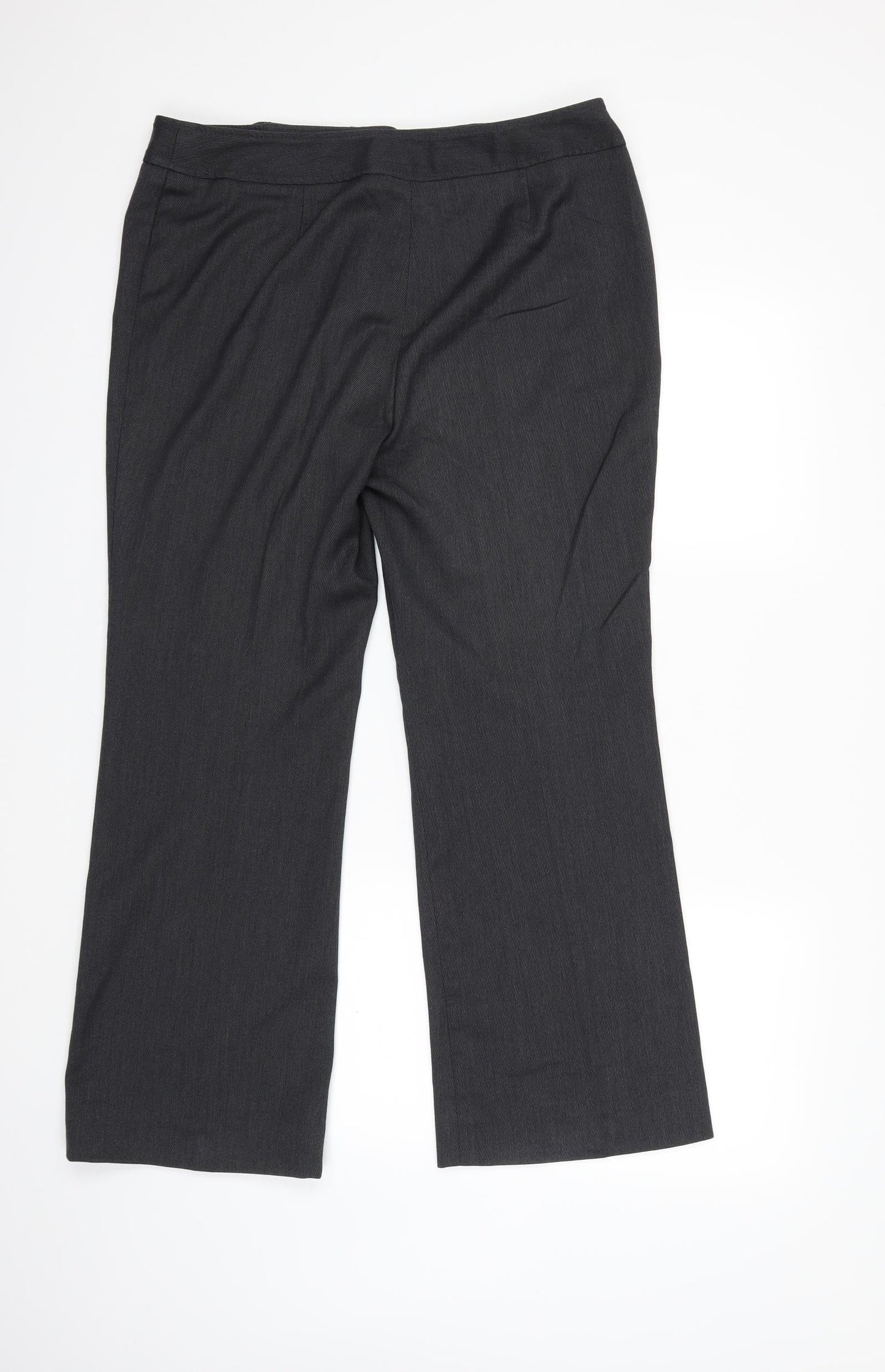 Principles Womens Grey  Denim Trousers  Size 14 L28 in