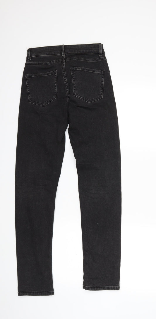 Marks and Spencer Womens Black  Denim Skinny Jeans Size 6 L28 in