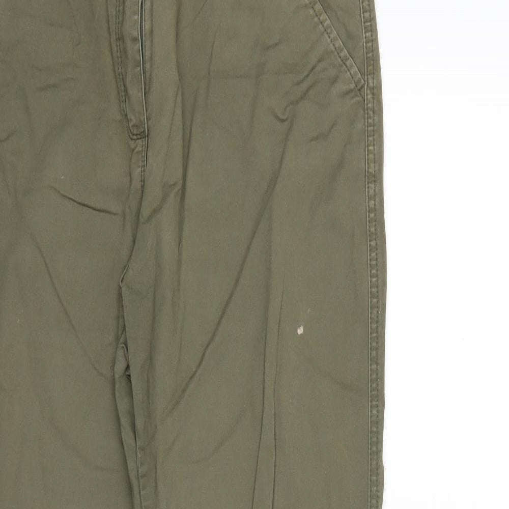 Papaya Womens Green   Trousers  Size 12 L26 in
