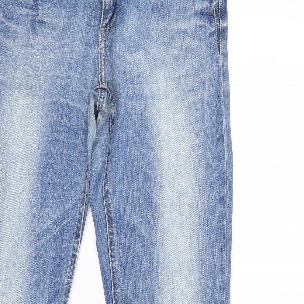 Preworn Womens Blue  Denim Skinny Jeans Size 28 in L29 in