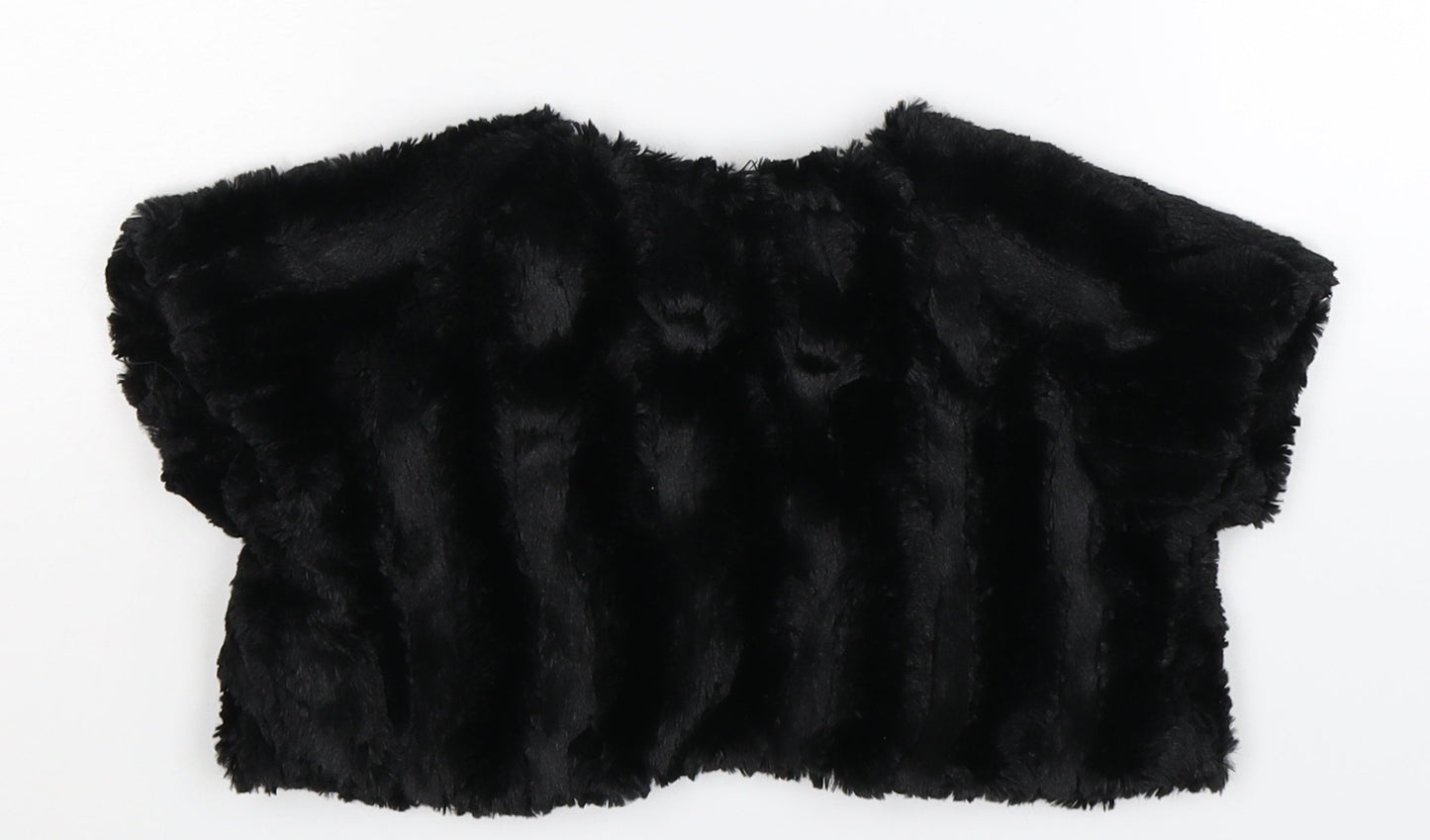 Adams Girls Black   Jacket  Size 7 Years