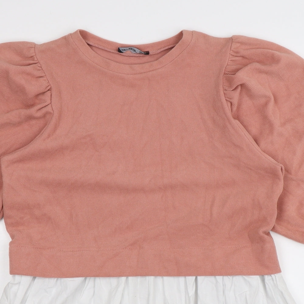 Ambar Womens Beige   Pullover Jumper Size M