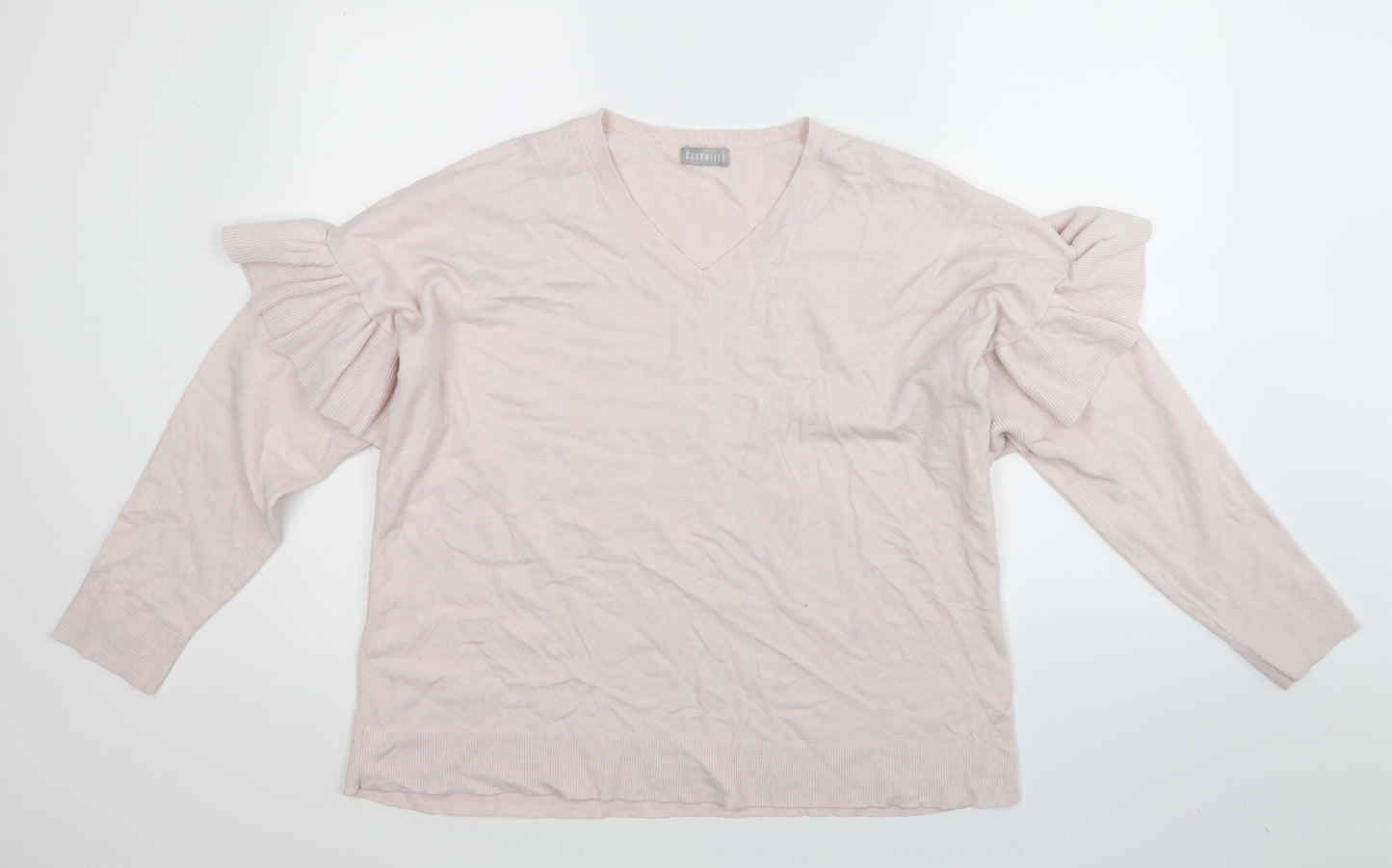 Avon Womens Pink  Knit Pullover Jumper Size 20