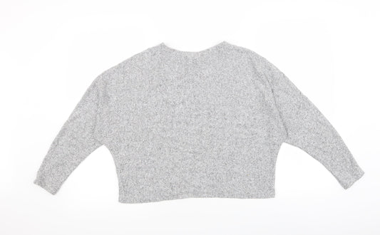 H&M Womens Grey   Pullover Jumper Size XS