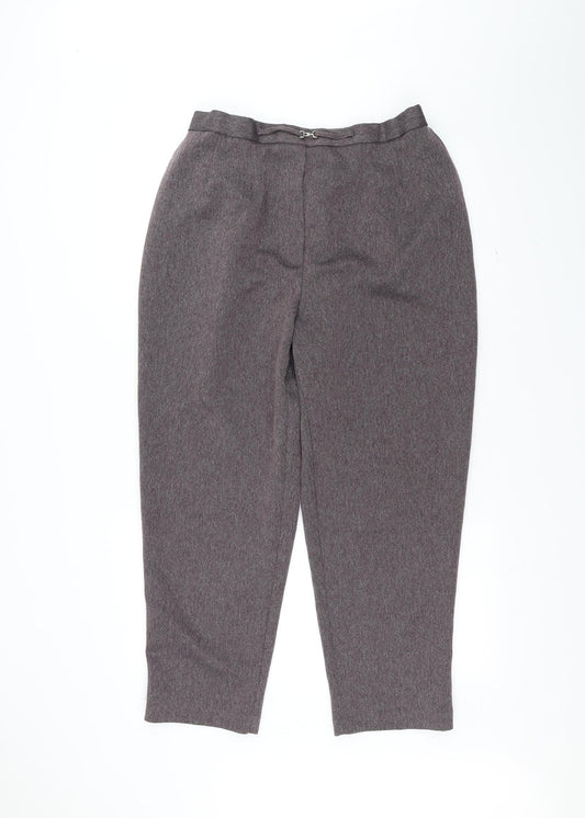 Preworn Womens Purple   Trousers  Size 22 L27 in