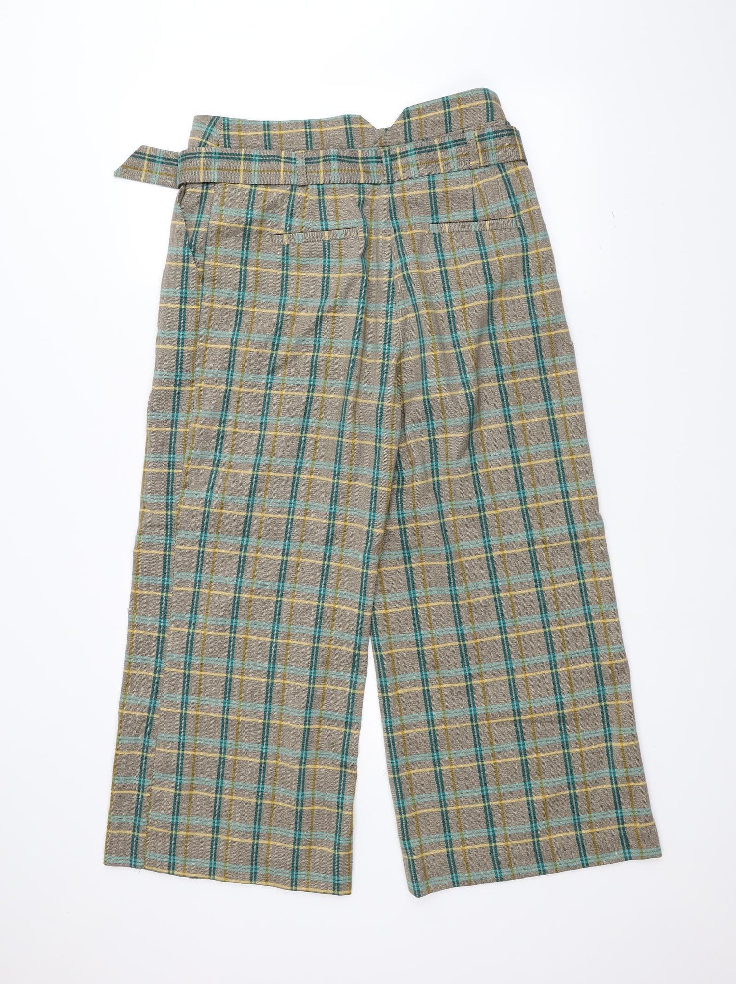 New Look Womens Brown   Trousers  Size 12 L27 in