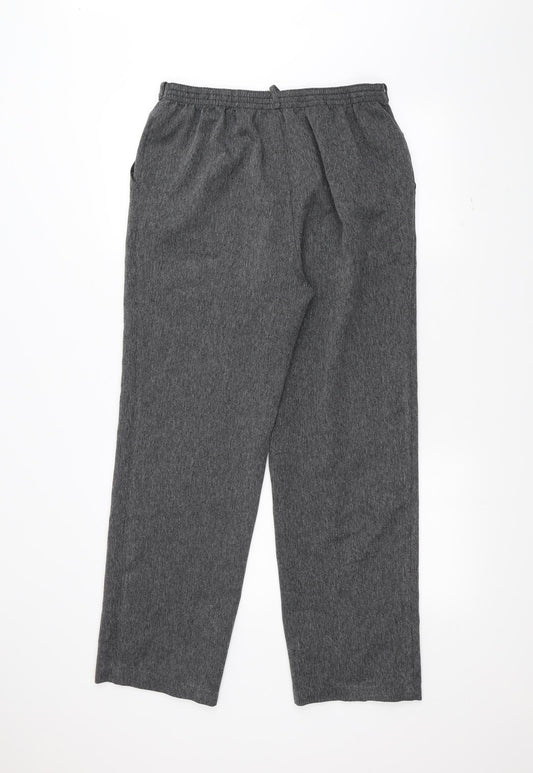 Marks and Spencer Womens Grey   Trousers  Size 12 L27 in